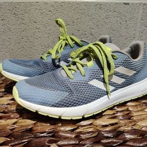 Adidas Women Blue/White/Lime Sneaker Lace up